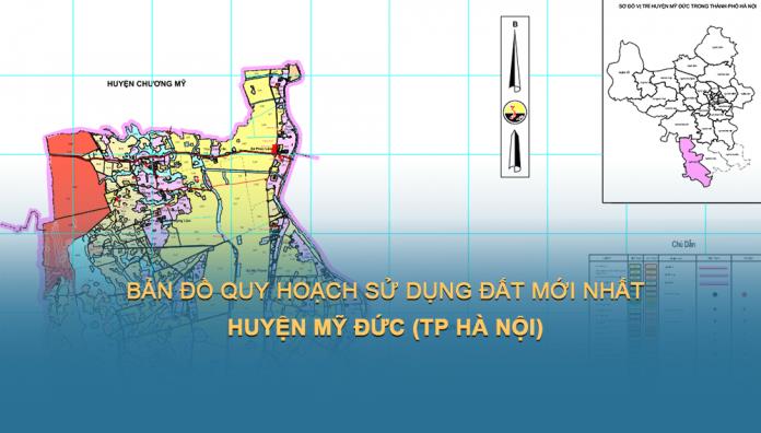 Bản đồ quy hoạch sử dụng đất huyện Mỹ Đức tại Hà Nội đến 2030