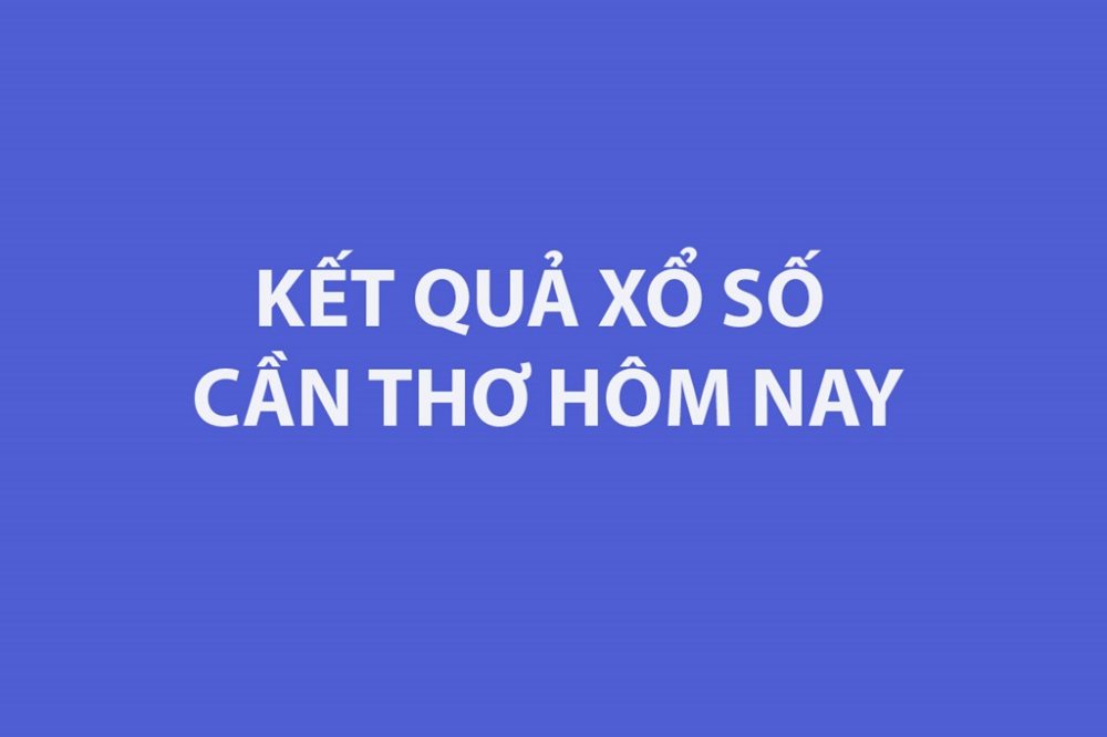 Kết quả xổ số Cần Thơ hôm nay 4/2/2026 - XSCT 4/2