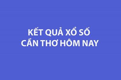 XSCT 8/4 - Trực tiếp kết quả xổ số Cần Thơ hôm nay thứ Tư ngày 8/4/2026
