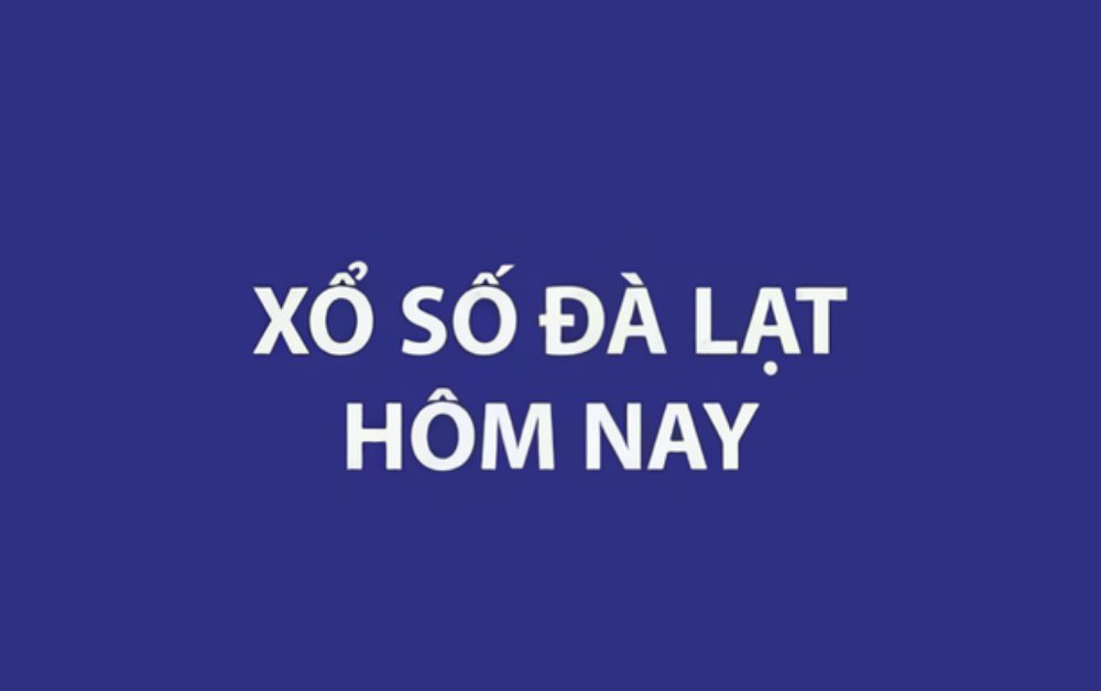 Kết quả xổ số Đà Lạt hôm nay 4/1/2026 - XSDL 4/1