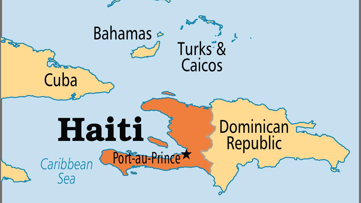 Bản đồ hành chính nước Haiti (Haiti Map) khổ lớn 2022