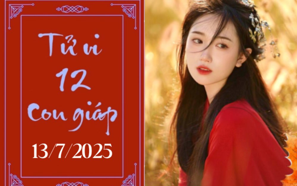 Tử vi 12 con giáp hôm nay 13/7/2025, Tý hãy chú ý kiểm soát cảm xúc, Thân không nên chủ quan.