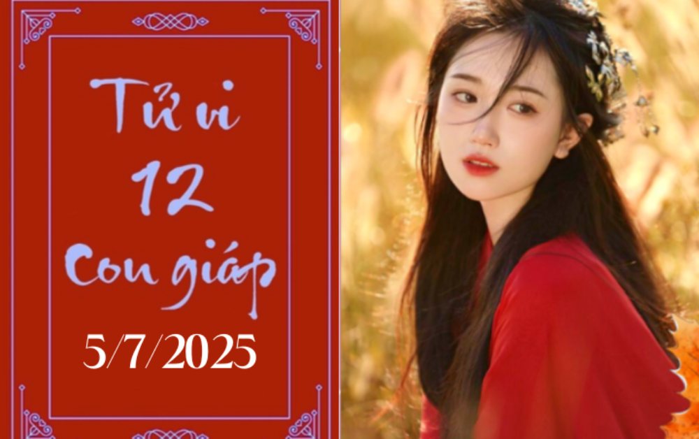 Tử vi 12 con giáp hôm nay ngày 5/7/2025: Thìn khó khăn, Dậu ổn định