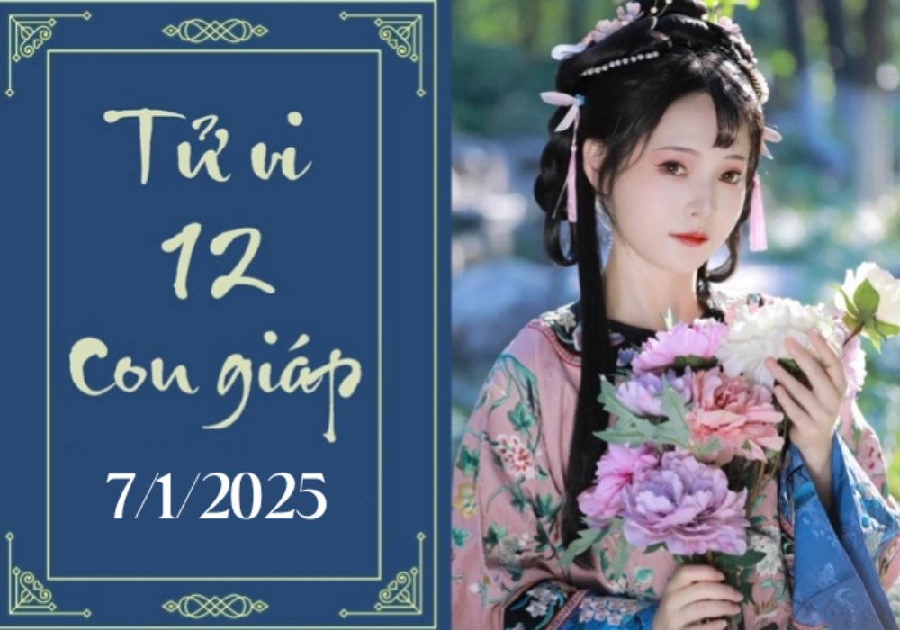 Tử vi 12 con giáp hôm nay 7/1/2025: Thìn may mắn, Tuất nóng vội