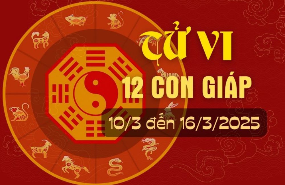 Tử vi tuần mới 12 con giáp (10 3 2025 - 16 3 2025): Dự đoán chi tiết về công việc, tài chính, tình cảm?