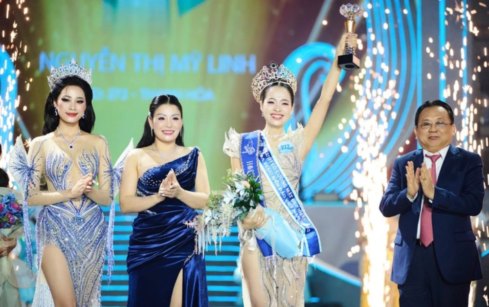 Người đẹp Thanh Hóa Mỹ Linh đăng quang Hoa hậu Biển đảo Việt Nam 2025