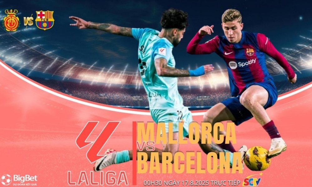 Nhận định, dự đoán Mallorca vs Barcelona 00h30 ngày 17/8, vòng 1 La Liga