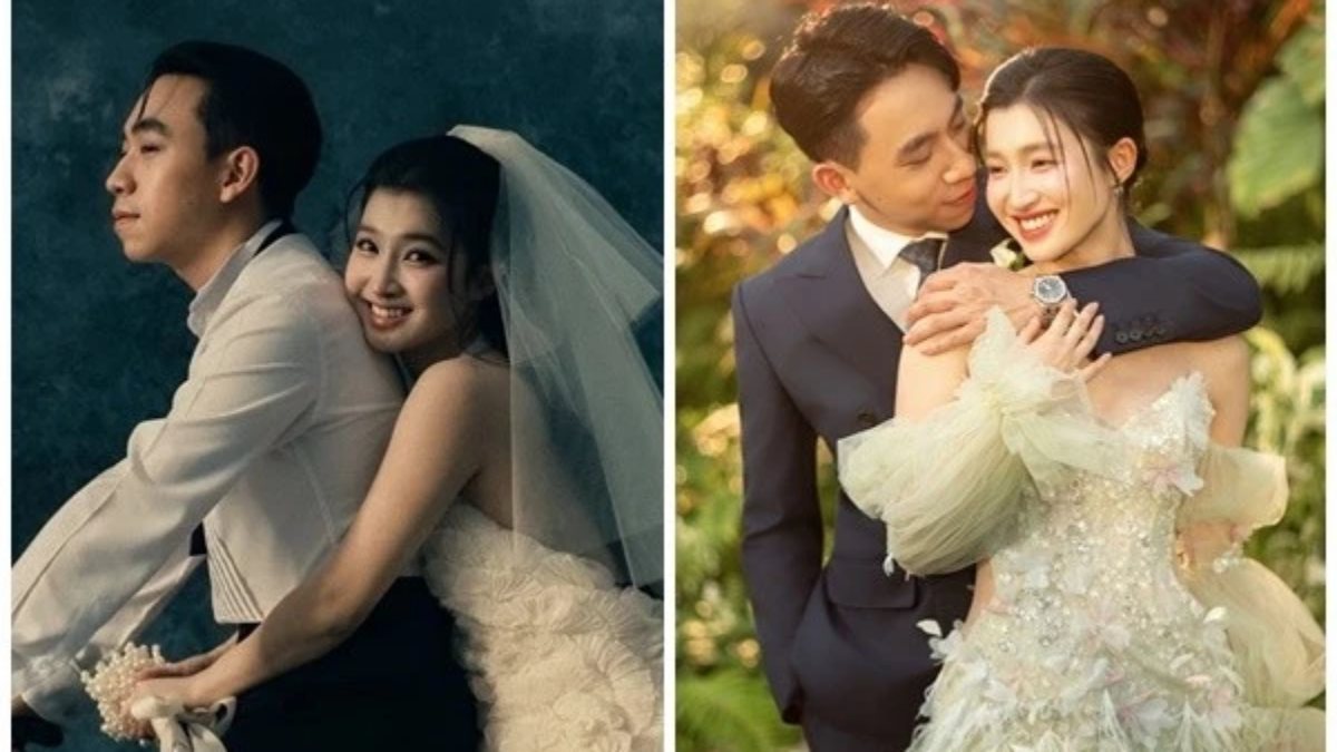 Ảnh cưới lãng mạn của Á hậu Phương Nhi và chồng doanh nhân