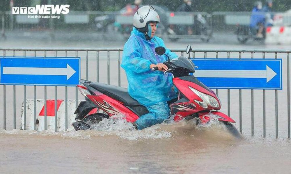Dự báo thời tiết ngày 1/10: Hà Nội tiếp tục hứng mưa