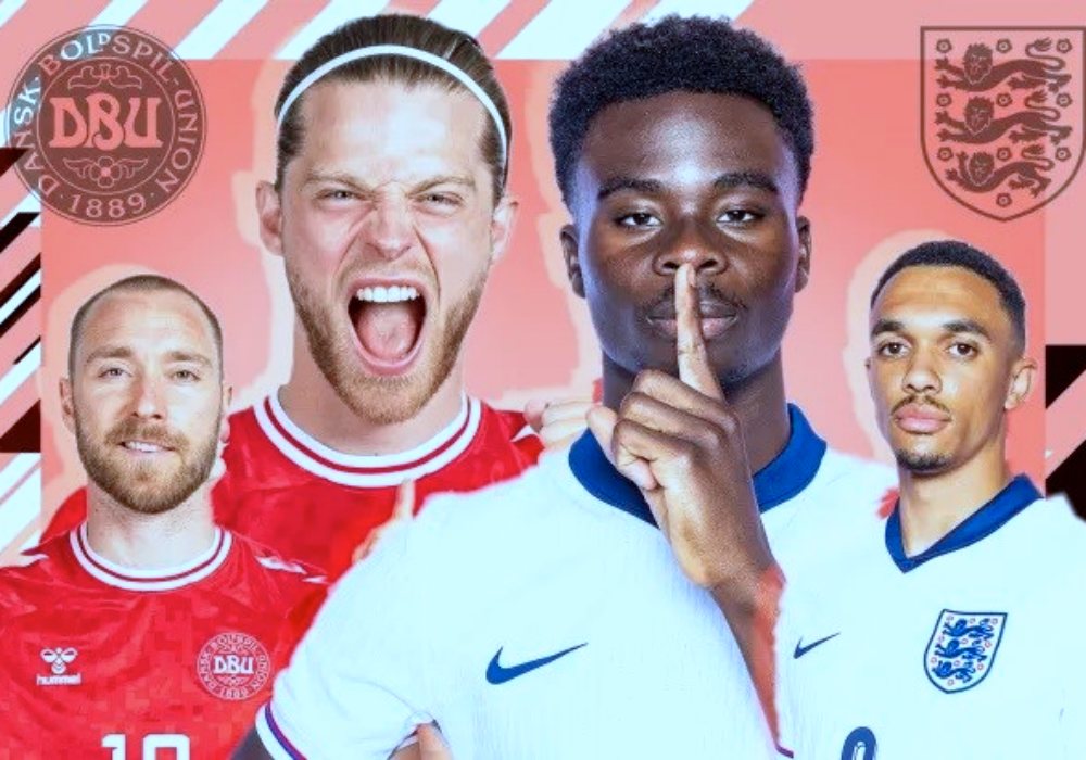 Dự đoán tỉ số trận Đan Mạch vs Anh: Mưa bàn thắng, cách biệt từ 2 bàn?