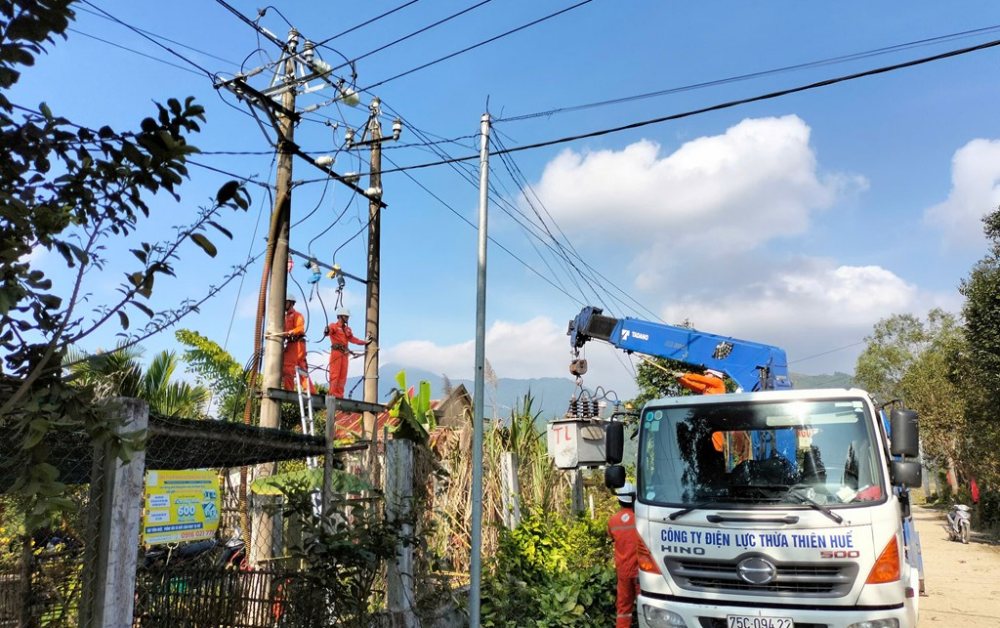 Lịch tạm ngừng cấp điện thành phố Huế ngày 4/2/2026