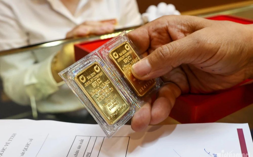 Giá vàng trong nước giảm mạnh