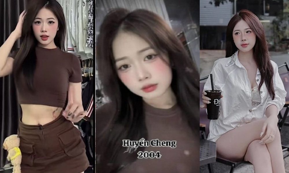 [Full clip hot 18+] Lộ clip em tiktoker Huyền Cheng 2004 show hàng căng mộng