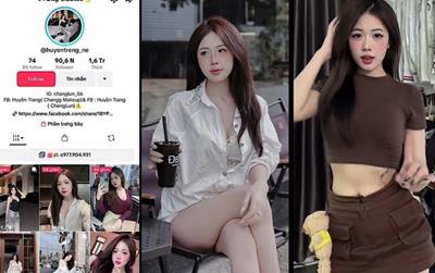 Full clip Hot 18+ Siêu Phẩm Idol Tiktoker Huyền Trang 2004 lộ clip chát khoe body cực nuột Part 2