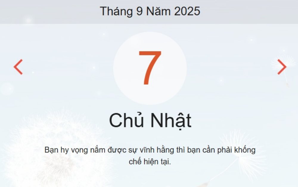 Lịch âm 7/9 – Xem Âm lịch ngày 7/9