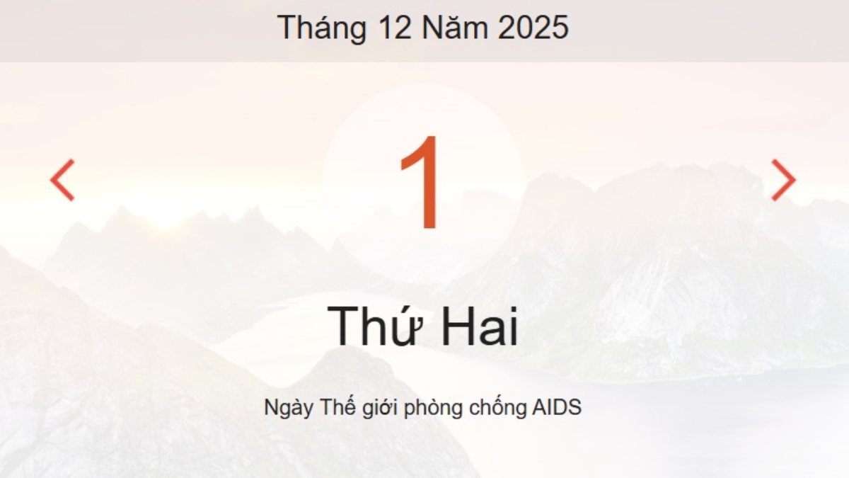 Lịch âm 1/12 – Xem âm lịch ngày 1/12 chính xác nhất