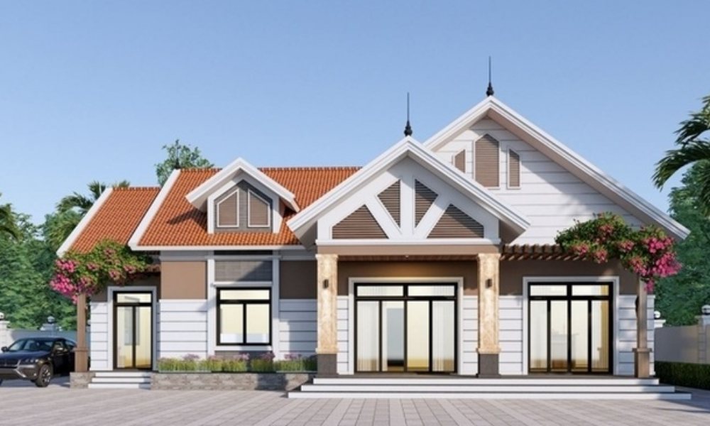 Xây nhà mái Thái 1 tầng 120m2 hết bao nhiêu tiền?