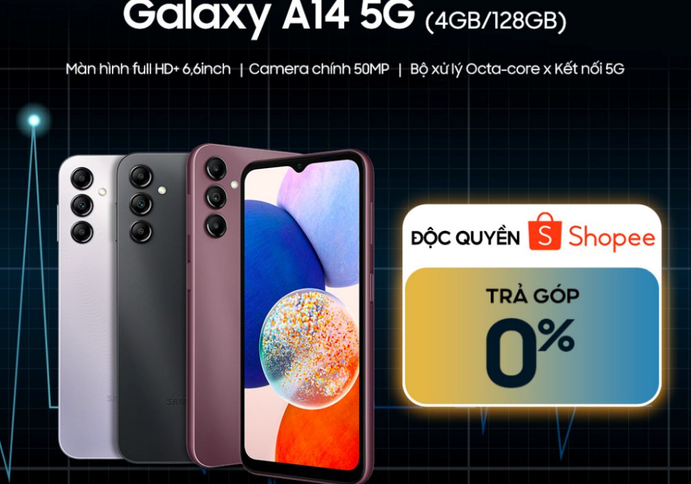 [Review] Điện Thoại Samsung Galaxy A14 5G (4GB + 128GB)