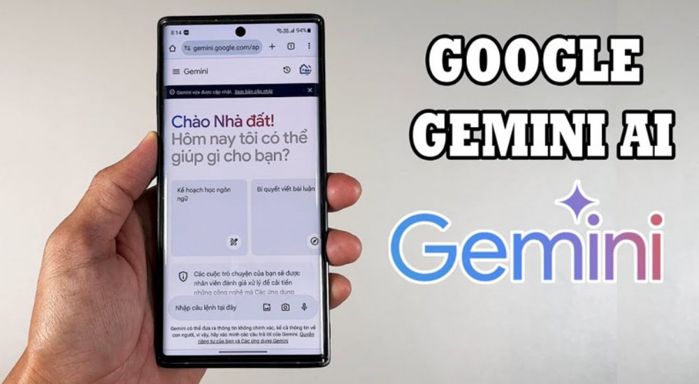 Hướng dẫn sử dụng Google Gemini Memory