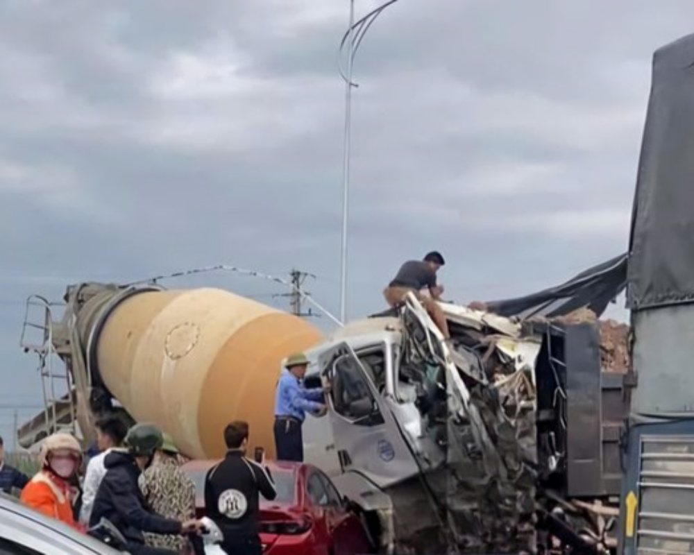 TN liên hoàn ở Bắc Ninh: 2 tài xế không qua khỏi