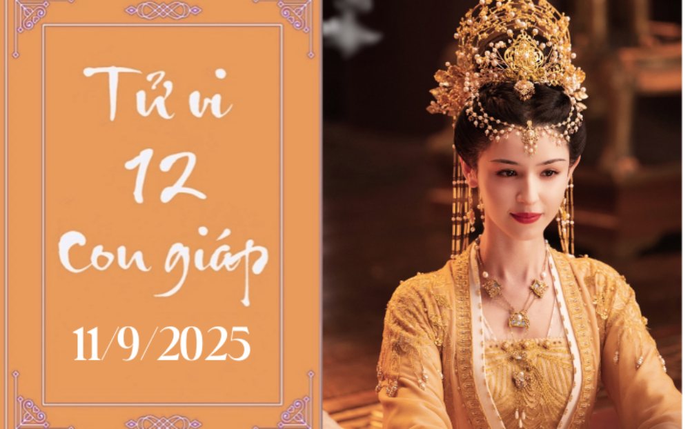 Tử vi 12 con giáp hôm nay ngày 11/9/2025: Mão gặp trở ngại, Tỵ thuận lợi