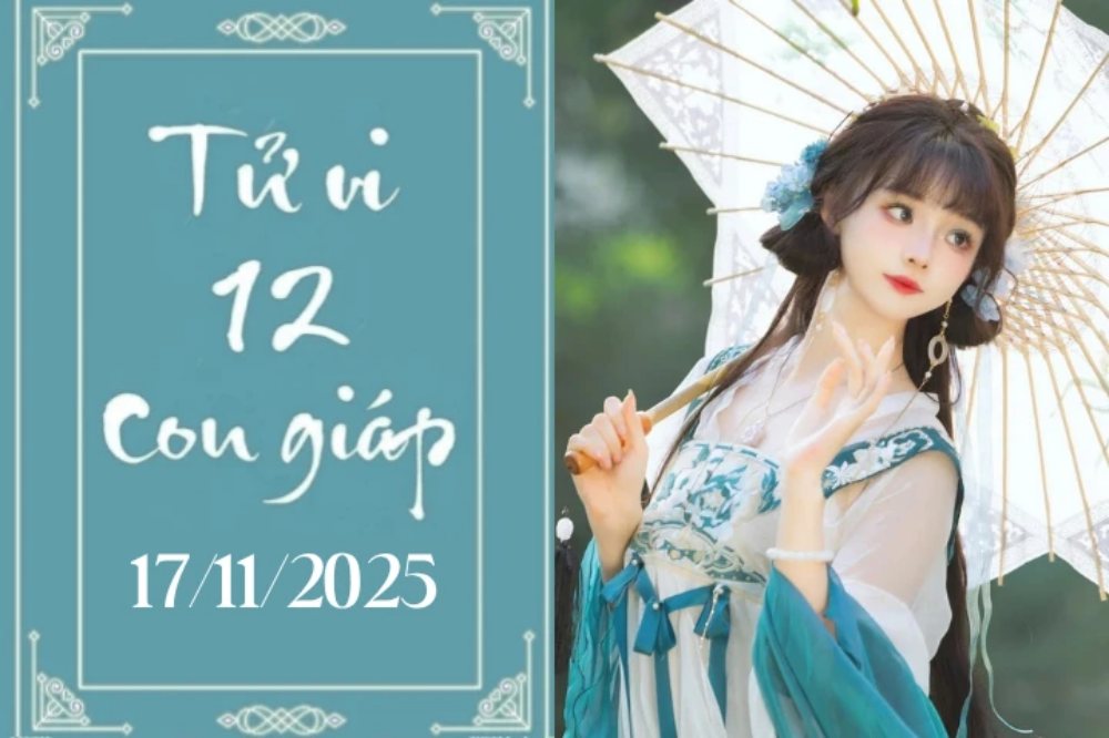 Tử vi 12 con giáp hôm nay ngày 17/11/2025: Mão áp lực, Tuất bất an