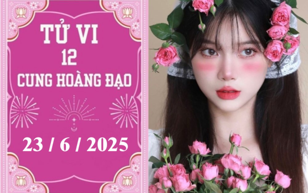 Tử vi 12 cung hoàng đạo ngày 23/06/2025: Kim Ngưu may mắn, Thiên Bình khởi sắc