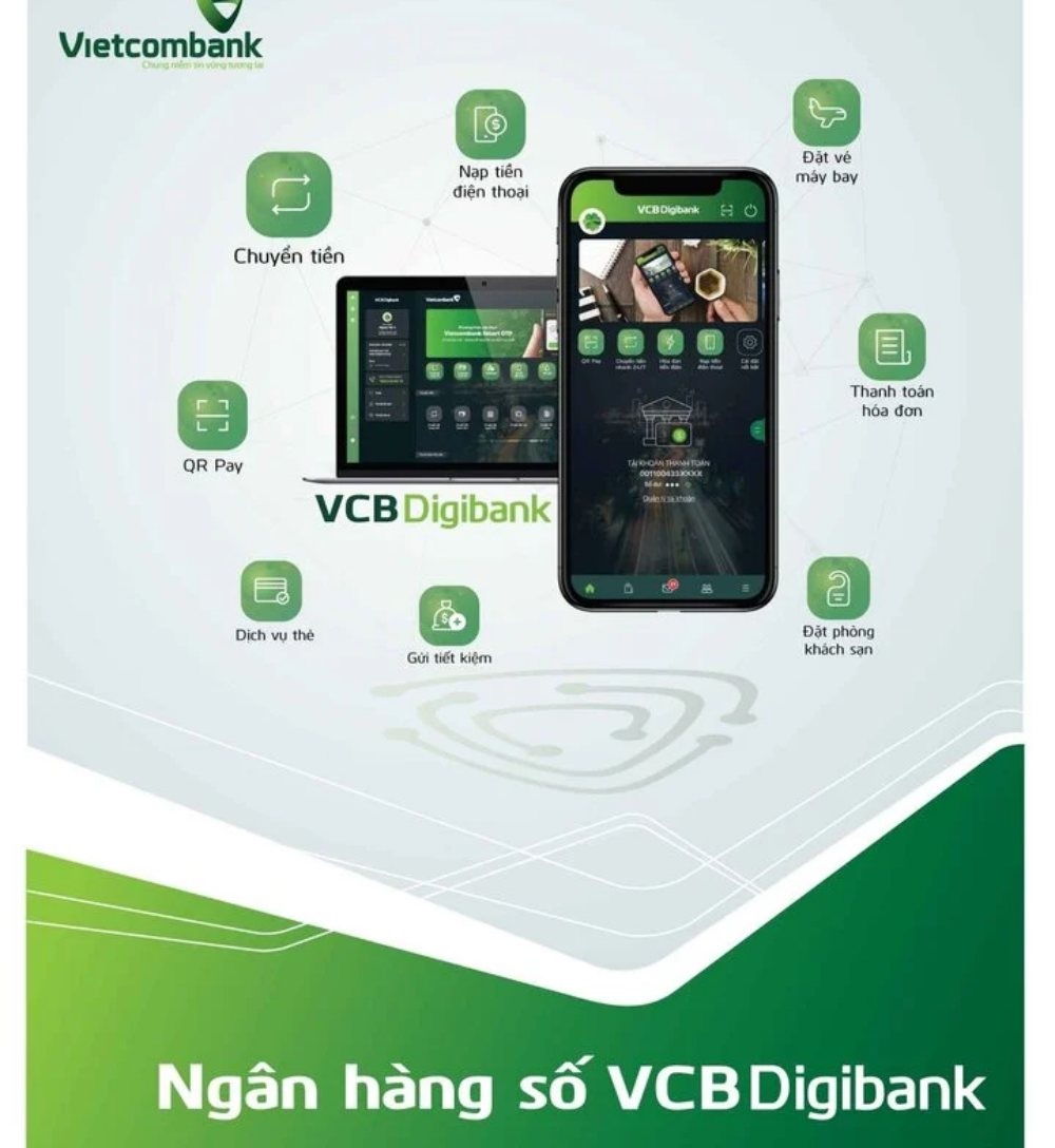 Hướng dẫn cách thay đổi email Vietcombank trên điện thoại