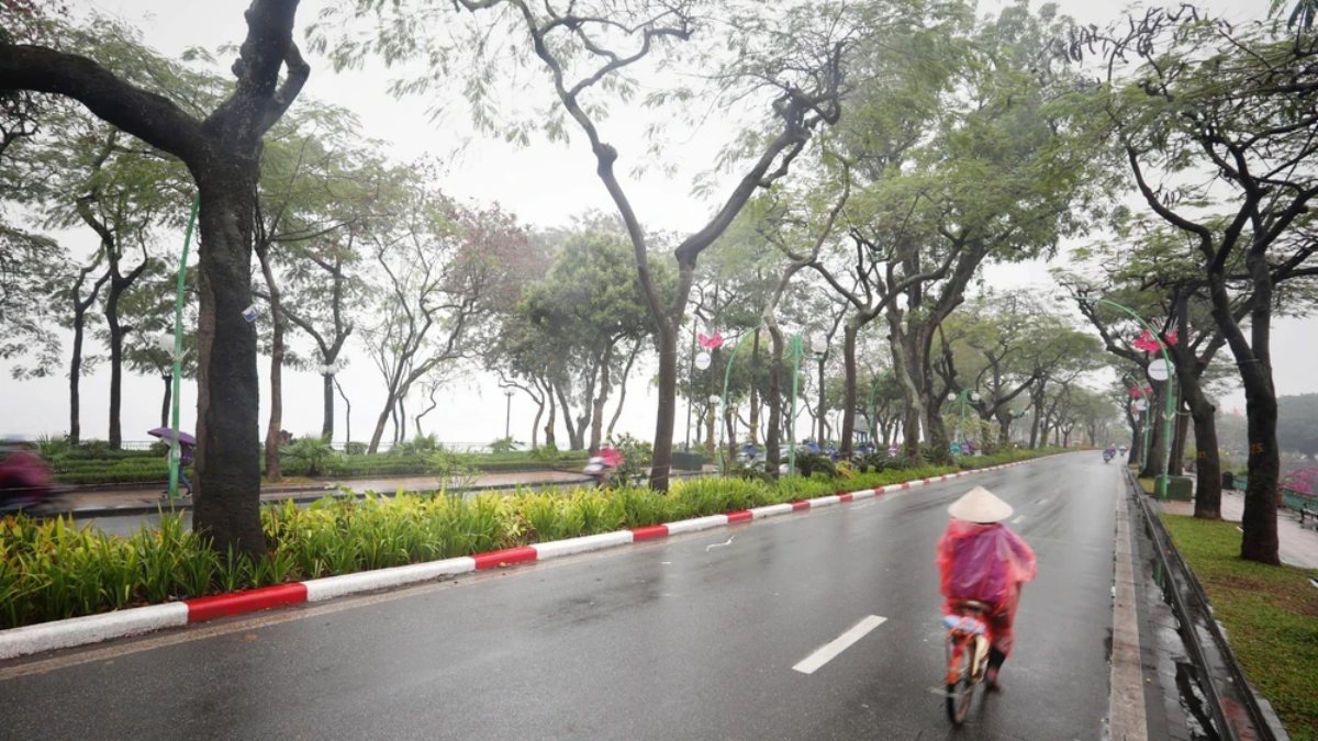 Dự báo thời tiết ngày 31/1: Không khí lạnh tăng cường, Hà Nội chuyển rét và mưa