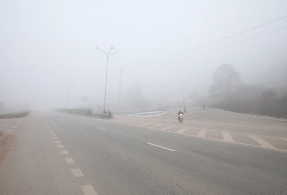 Dự báo thời tiết ngày 25/1: Bắc Bộ rét, sáng sớm có mưa phùn và sương mù