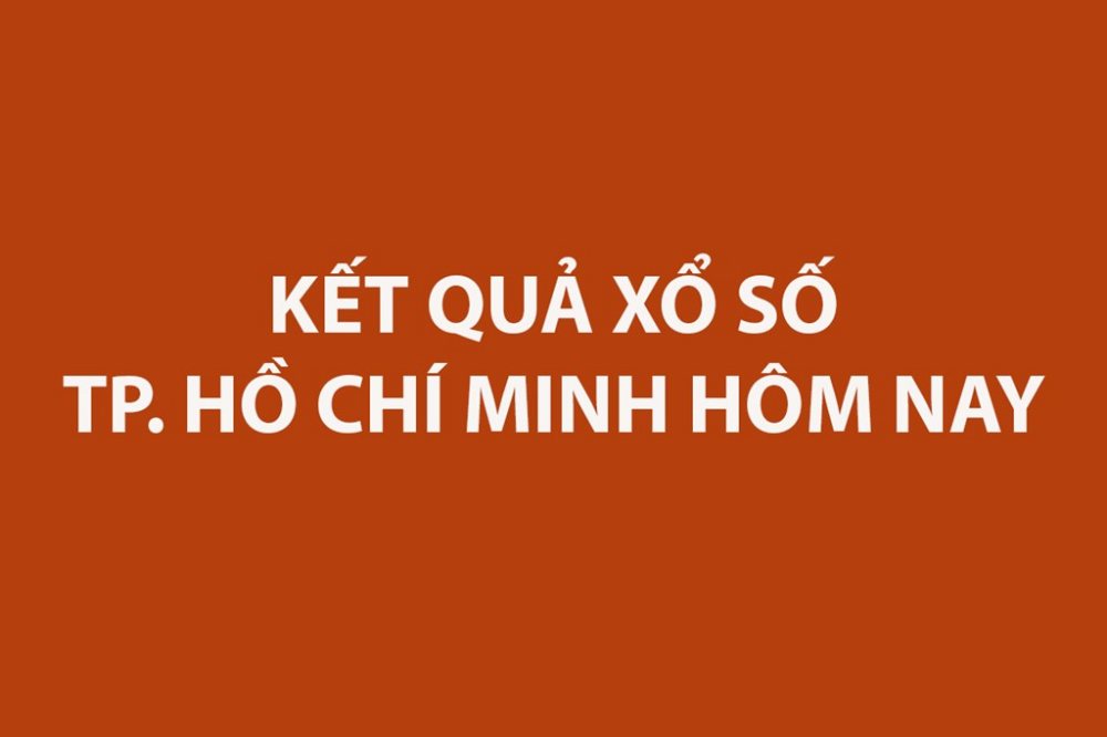 Trực tiếp kết quả xổ số Hồ Chí Minh hôm nay 4/10/2025 - XSHCM 4/10