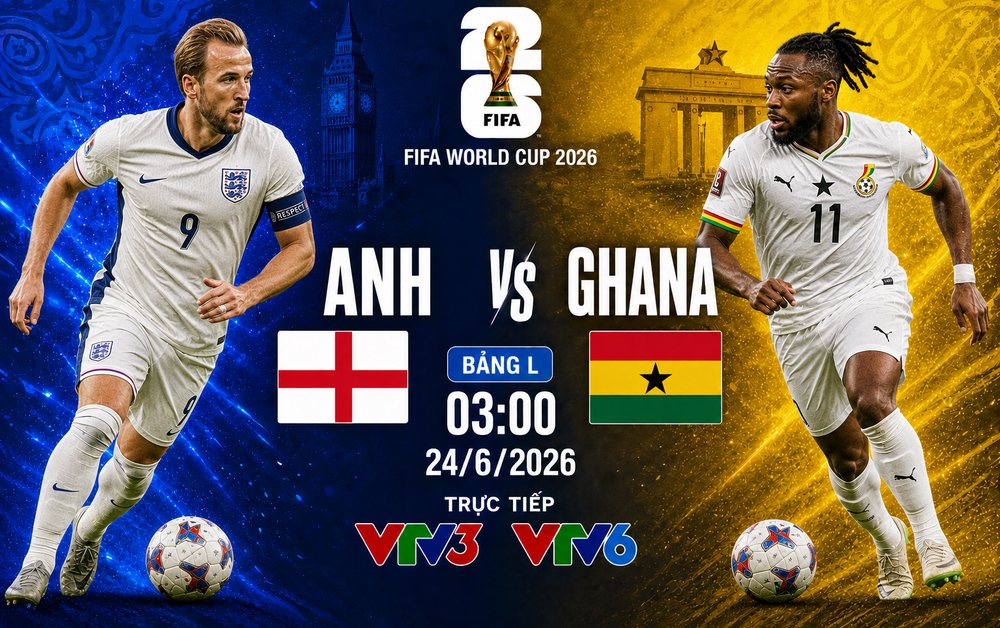 Nhận định Anh vs Ghana, 03h00 ngày 24/6: Đoạt tấm vé đi tiếp