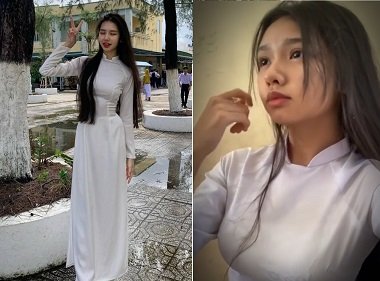 Clip nữ sinh Lâm Kim Thư áo dài 4 phút