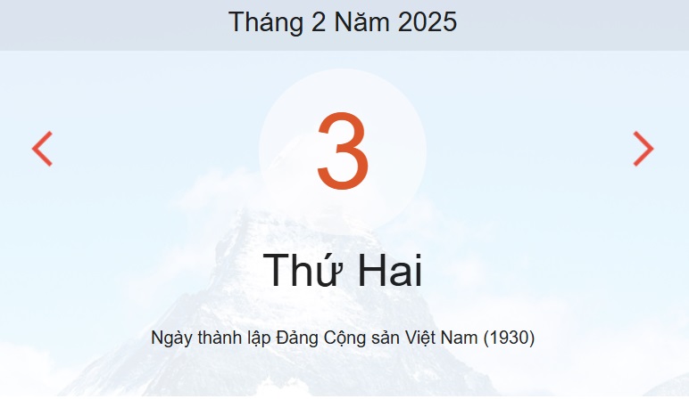 Lịch âm 3/2 chính xác nhất - lịch vạn niên ngày 3/2/2025