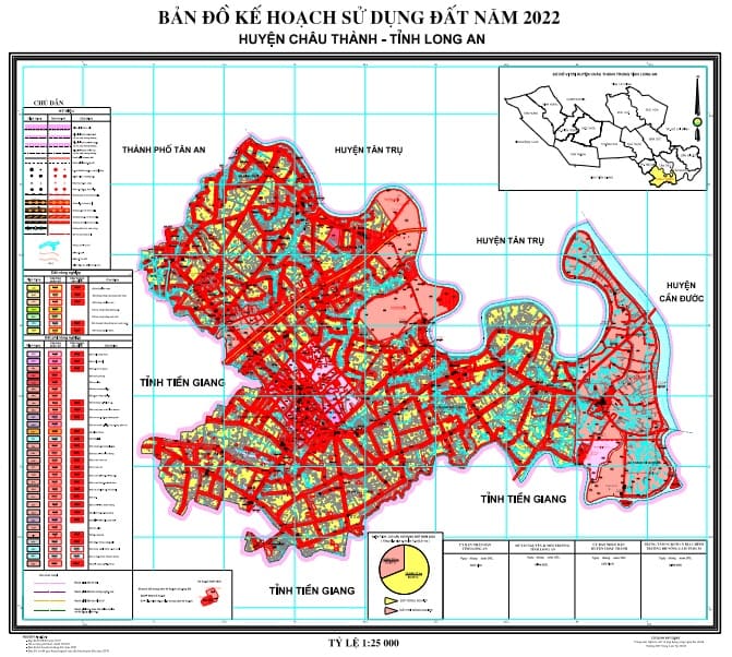 Bản đồ kế hoạch sử dụng đất năm 2022, H. Châu Thành