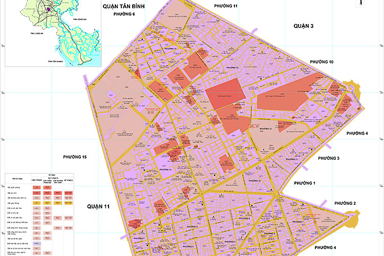 Bản đồ kế hoạch sử dụng đất năm 2022, quận 10