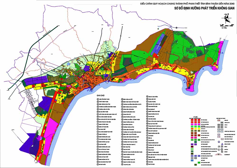 Quy hoạch phát triển không gian TP Phan Thiết