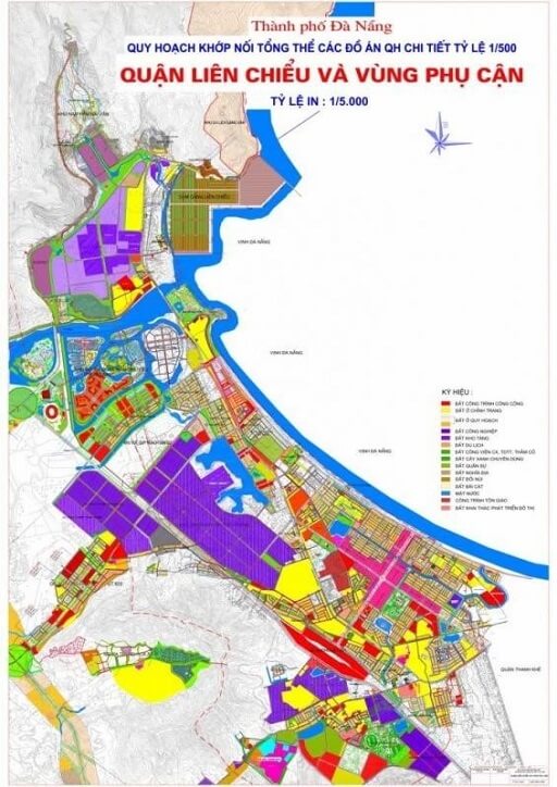 bản đồ quy hoạch quận liên chiểu đà nẵng