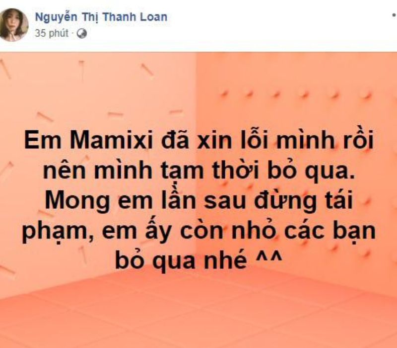 Milona bị xúc phạm khiếm nhã