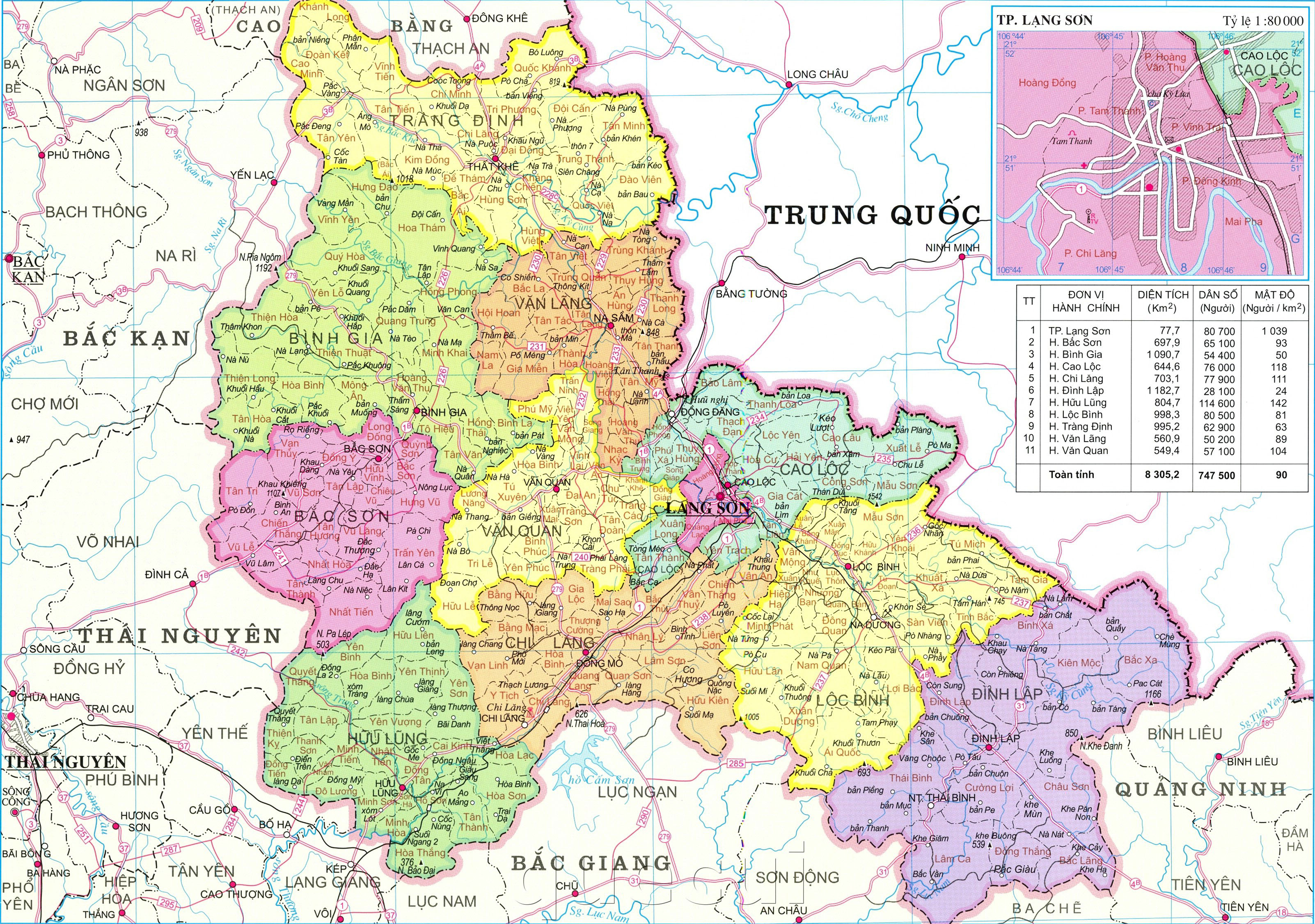 Bản đồ Hành chính tỉnh Lạng Sơn - Với bản đồ hành chính tỉnh Lạng Sơn, quý khách sẽ có cái nhìn rõ ràng hơn về sơ đồ hành chính, địa giới hành chính, những đất điểm nổi bật của tỉnh này. Đọc thêm để khám phá hình ảnh liên quan.