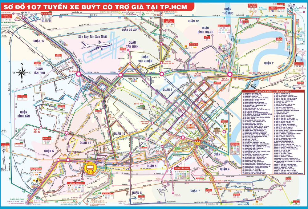 Bản đồ giao thông trên địa bàn Quận 9