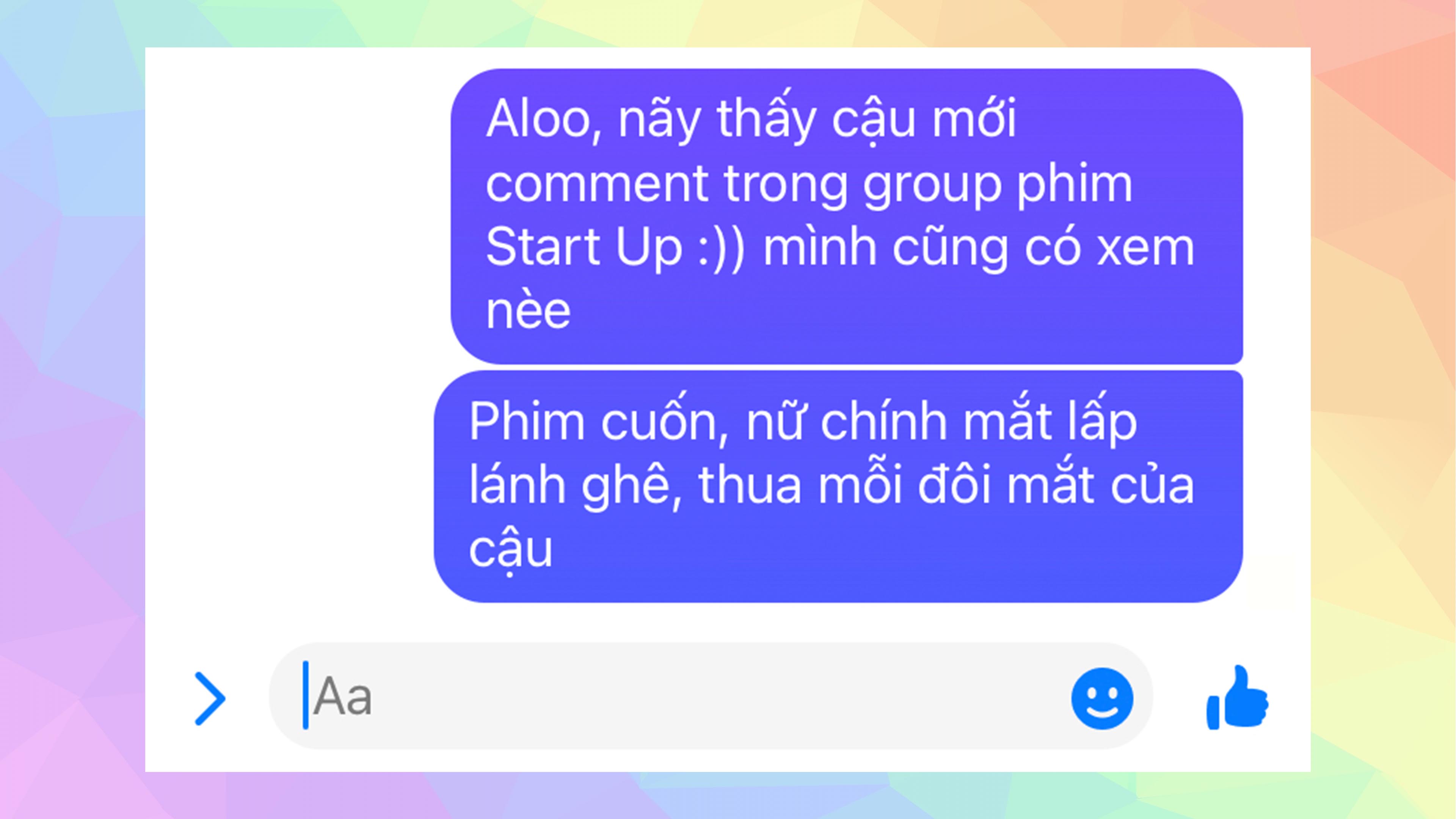 Thông thường bắt chuyện về những bộ phim hay chủ đề mà cả hai có điểm chung, góp phần giúp hai thân thiết hơn