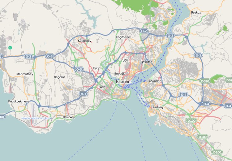 Bản đồ Thổ Nhĩ Kỳ