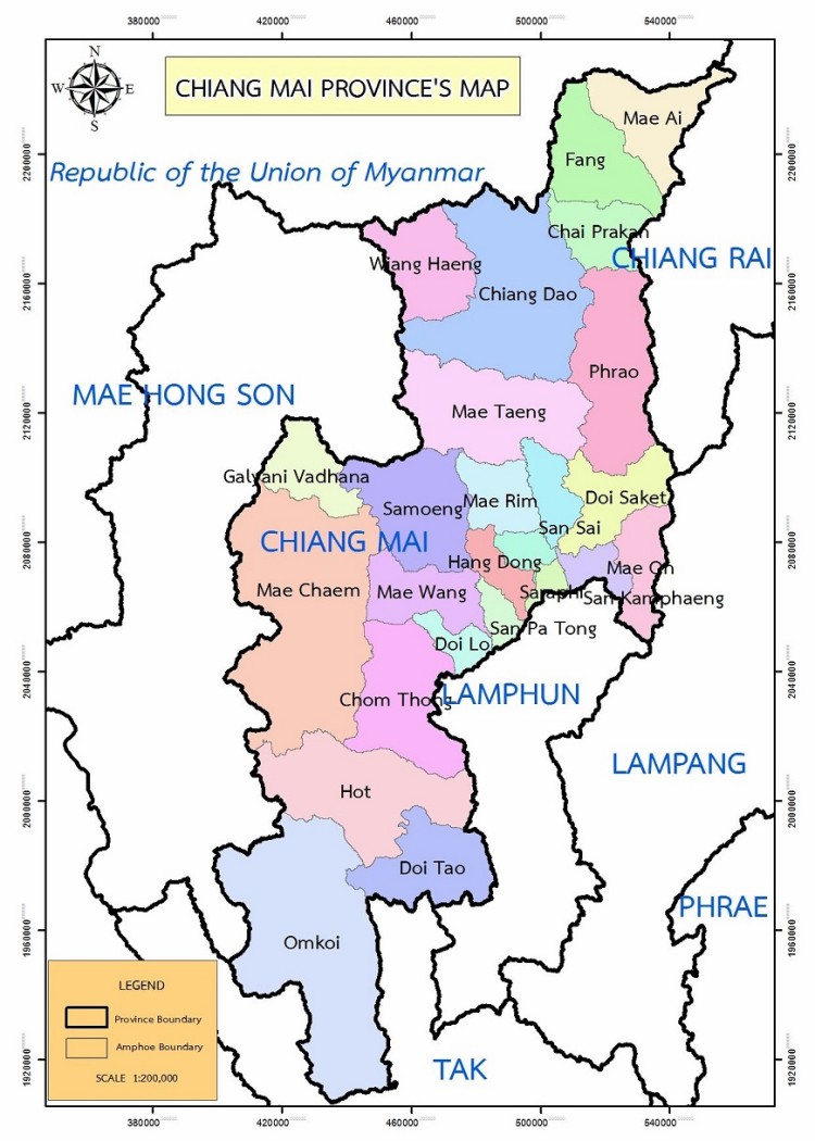 Bản đồ Thái Lan 