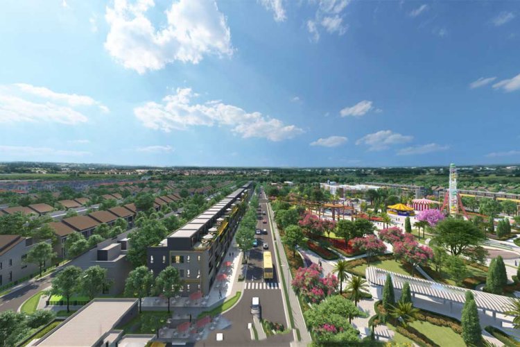 Phối cảnh Phố Bình Minh