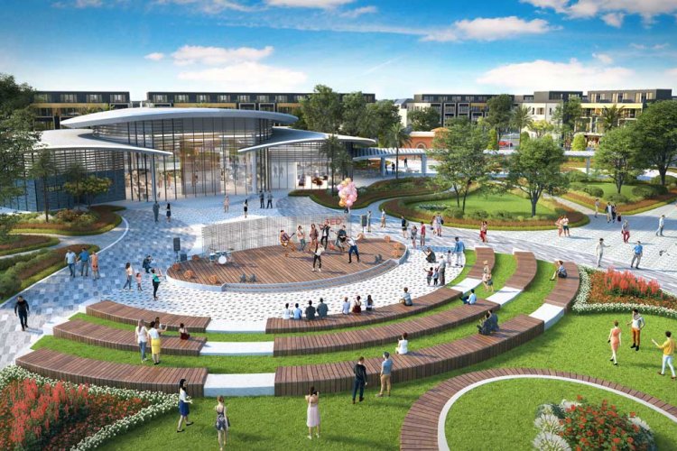 Phối cảnh tiện ích  dự án Quảng trường Sky Park